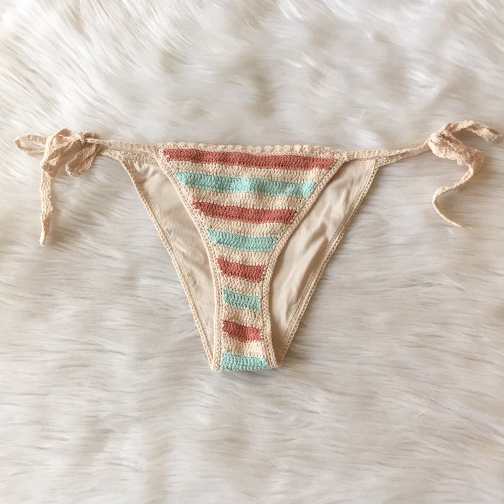Forever 21 Crochet Bikini Bottoms